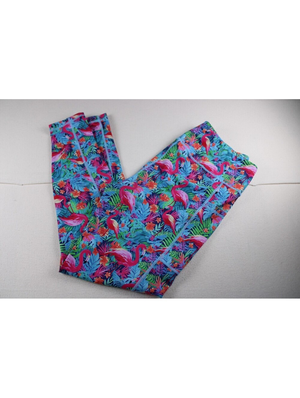 CVG Constantly Varied Gear Size X Large Flockstar Full Length Leggings Flamingo
